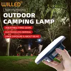 Портативная мощная Ночная лампа 15600 мАч, светодиодная Магнитная вспышка, фонарь для кемпинга, светильник балки