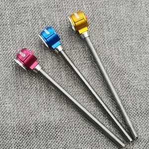 Изогнутый лук-прицел Pin1.00,750,5 красный оптический волокно алюминий + нержавеющая сталь прицел для изогнутого лука охотничий лук аксессуар