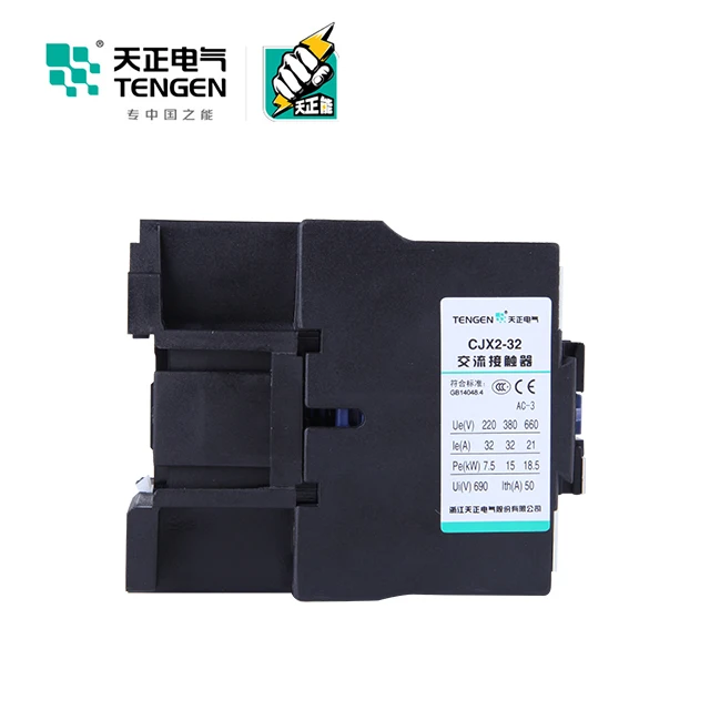 

CJX2-95008 3 pole 24V DC electrical contactor DC industrial high voltage contactor