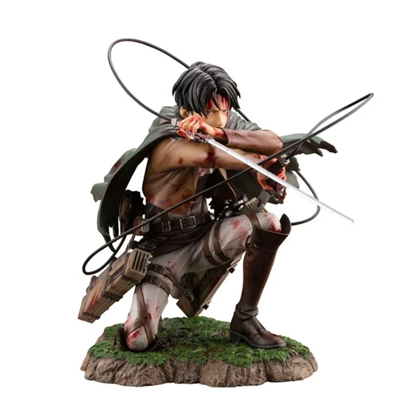 

Anime Attack on Titan Figure Rival Ackerman Action Figures Model Toys Levi PVC Collection Statue Figurine Model Toys Gift