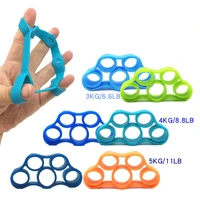 1pc silicon hand gripper finger expander exercise hand grip wrist strength trainer exercise accessories outdoor fitness tools