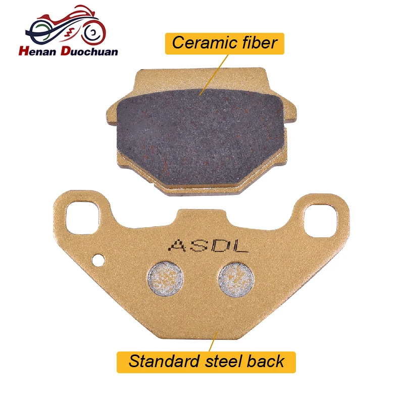 

Motor Front Brake Pads For Suzuki TU125 TU125X TU 125 ET240 ET 240 NZ250 NZ 250 GSX400 GSX400E GSX400F GSX400S Katana GSX 400