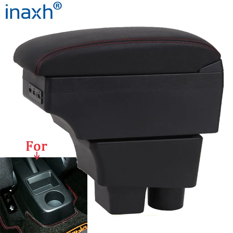 Для Skoda FABIA подлокотник 2008 2014 2013 2012 2011 Автомобильный для модернизации коробка