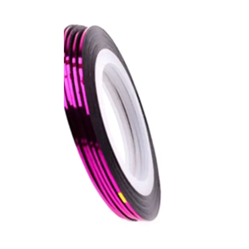 1 рулон дизайн ногтей 20 м клейкая полосовая лента линии наклейки украшения |