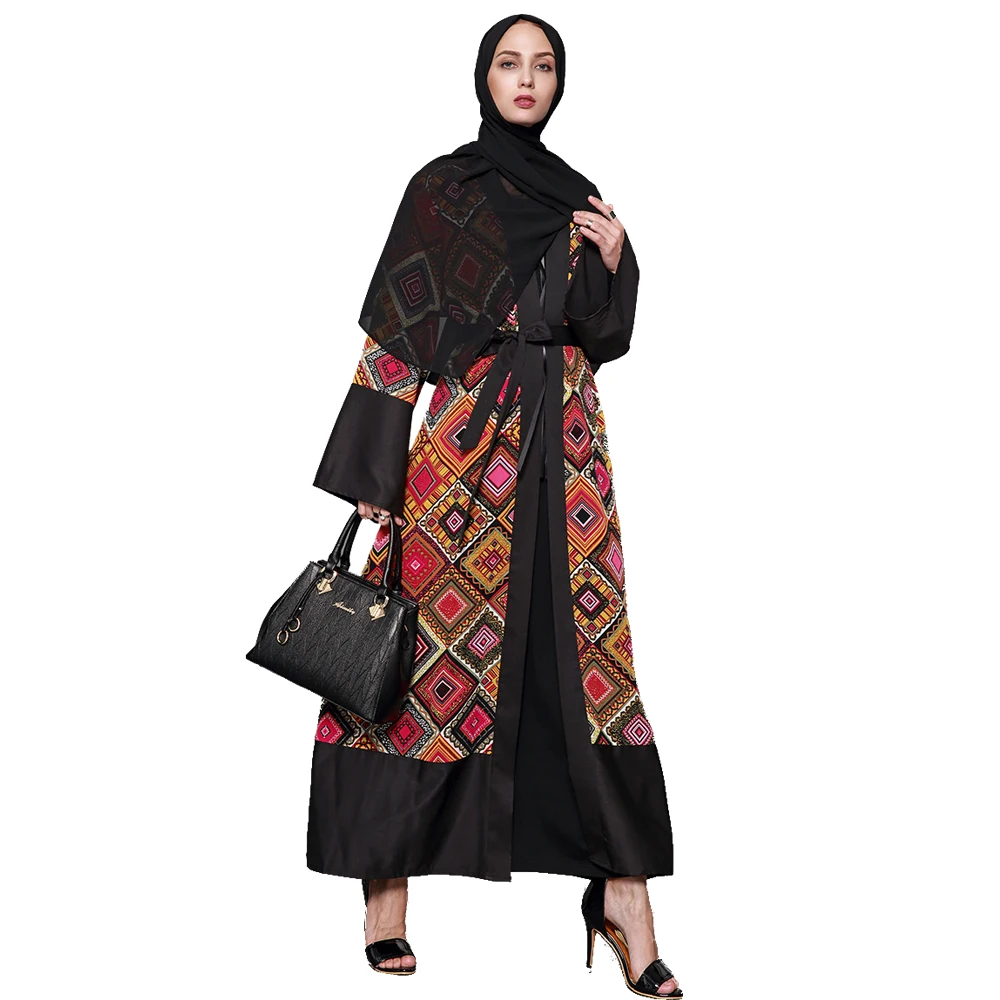 

Kaftan Dubai Abaya Kimono Cardigan Plus Size Hijab Muslim Dress Abayas For Women Caftan Turkish Islamic Clothing Ramadan Robe