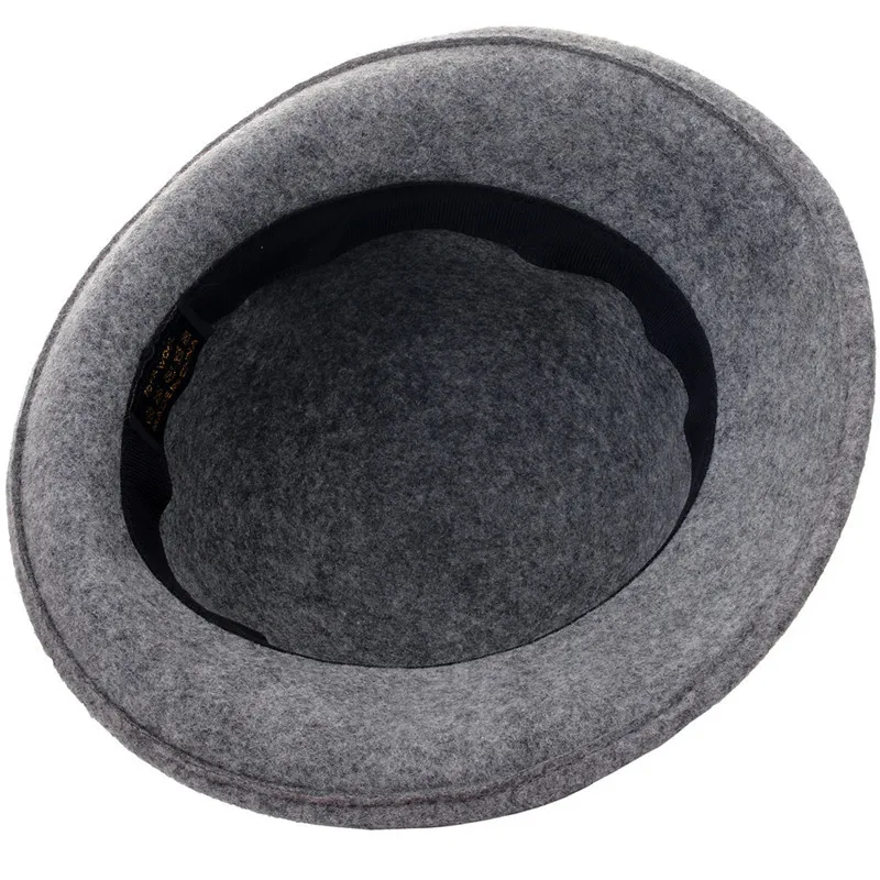 

Autumn Winter Fedoras Noble Elegant Girls Fashion Felt Cap Floral Bucket Hats Women Wool Fedora Hat