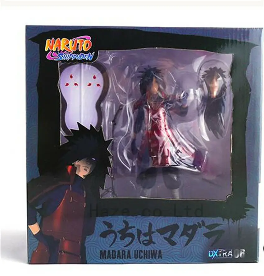 Популярная Аниме Наруто шиппуден Учиха Мадара 20 см ПВХ фигурка статуя модель