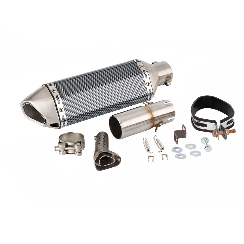 For Yamaha R6 2006 to YZF R6 Exhaust Escape Slip-on Motorcycle Exhaust Pipe And Link Pipe System - Цвет: 2006-2019 B