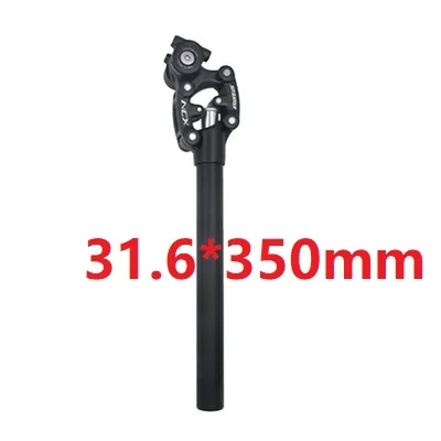 Black 31.6x350mm Suntour велосипедная амортизация Подседельный штырь 27,2 мм 31,6 мм 350/400 мм черный/серебристый MTB горный велосипед Демпфирование сиденья трубчатая штанга - Цвет: Black 31.6x350mm