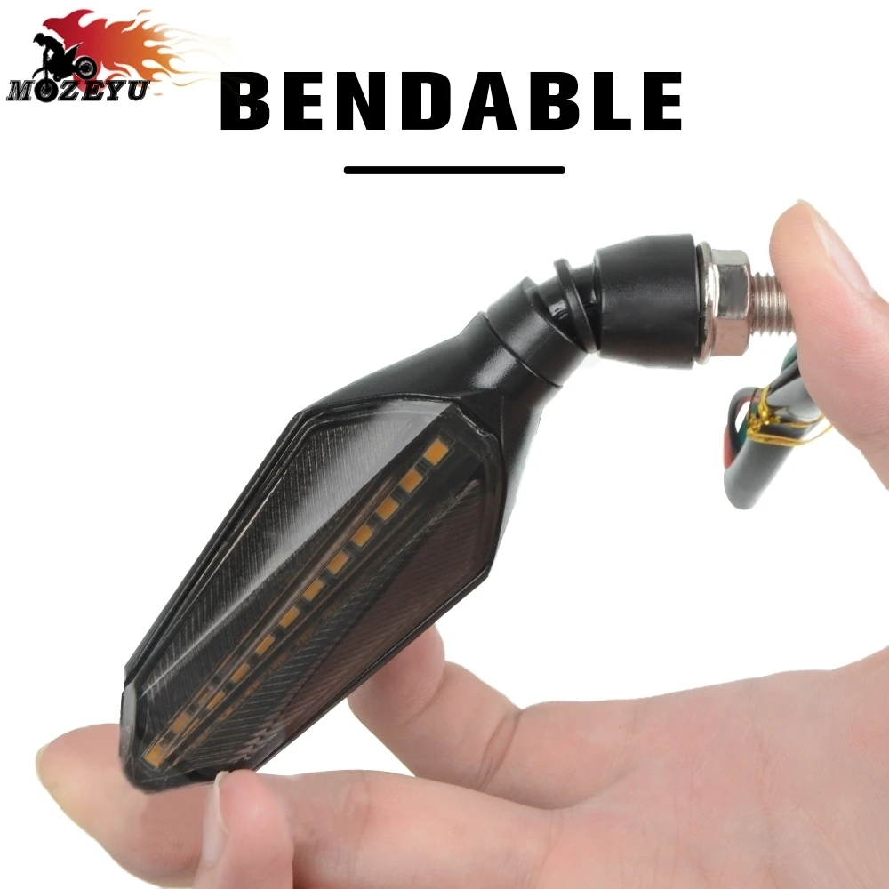 Мотоцикл сигнальный светильник мигающий 12 Светодиодный s для HONDA XADV X ADV 750 MSX125 CRF1000L