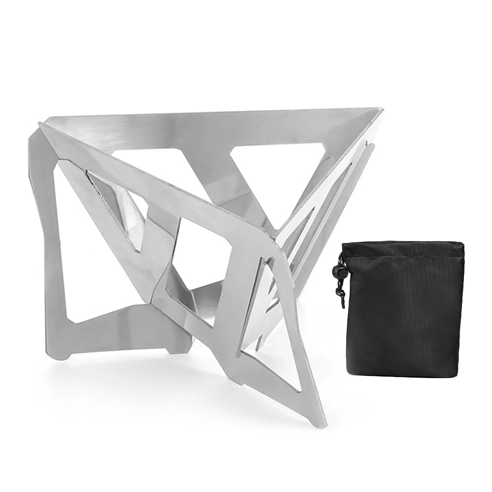 

Detachable Coffee Filter Portable Stainless Steel Folding Funnel Filter Cup Coffee Stove For Camping