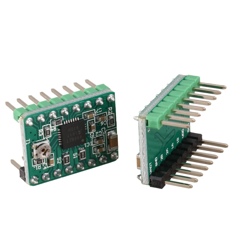 Makerbase 5 шт. Запчасти для 3D-принтера StepStick Reprap A4988 Драйвер шагового двигателя с