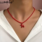 Ожерелье-чокер с подвеской в виде мультяшного воздушного шара собаки для женщин и девушек ожерелье-цепочка конфетного цвета в коробке ожерелья модный подарок на день рождения ювелирные изделия