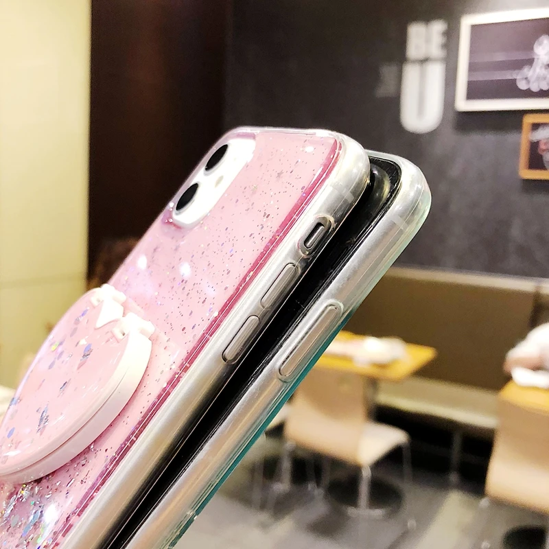 Любящее сердце зеркальный чехол для телефона iPhone 11 Pro X XR XS макс 7 8 6 6S Plus SE 2020