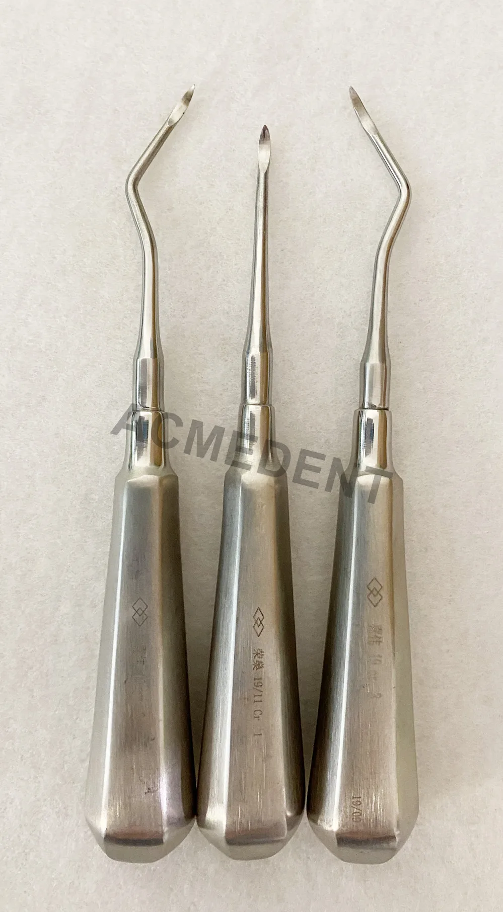 

Dental Straight Surgery Extracting Extraction Apical Root Tip Elevator 3Pieces/kit
