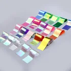 20 шт. 4x20 см DIY Sabiki рыбья кожа буровые стержни делая материал мигающая Пленка Наклейки Смешанные цвета