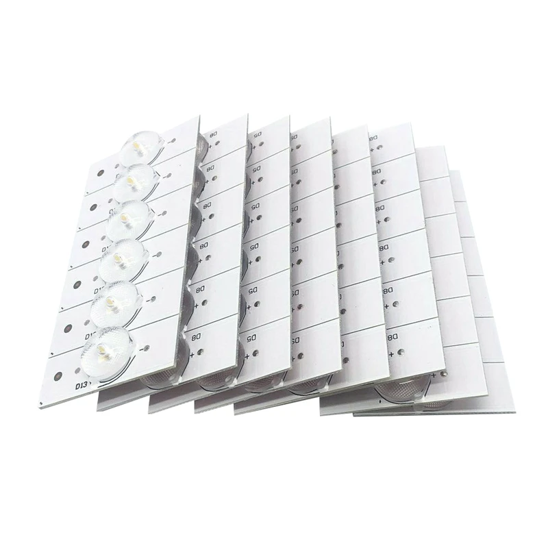 

HLZS-50PCS 6V SMD лампы бусины с оптический объектив фильтра для Светодиодный ТВ ремонт светодиодный светильник полосы запасные части