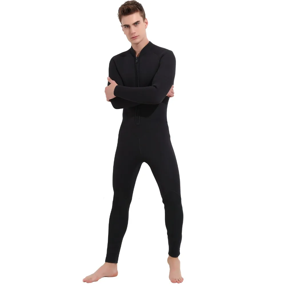 Sbart 5mm Thick Neoprene Wetsuit Men Full Body Surfing Snorkeling Jumpsuit Spearfishing Scuba Diving Suit Back Zipper Keep Warm | Спорт и