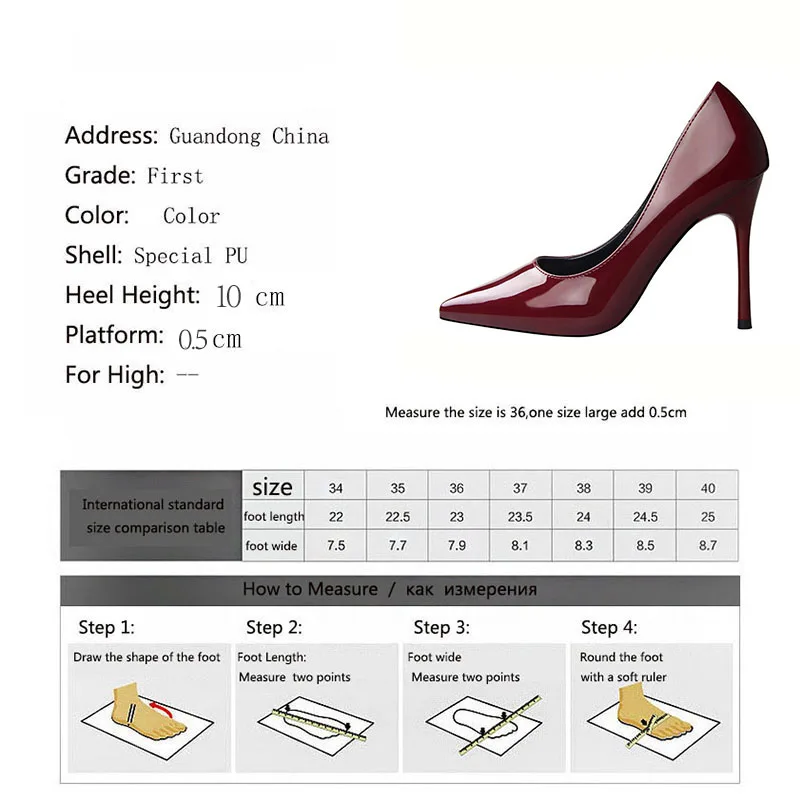 

Meriahzheng 10CM 2021 Simple Fine with High Heels Shallow Mouth Pointed Sexy Was Thin Career Women's Singles Shoes High Heels DS