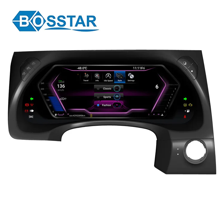 

Приборная панель автомобиля на android, цифровой Gps Спидометр, ЖК-монитор с сенсорным экраном для Nissan патруль Y62
