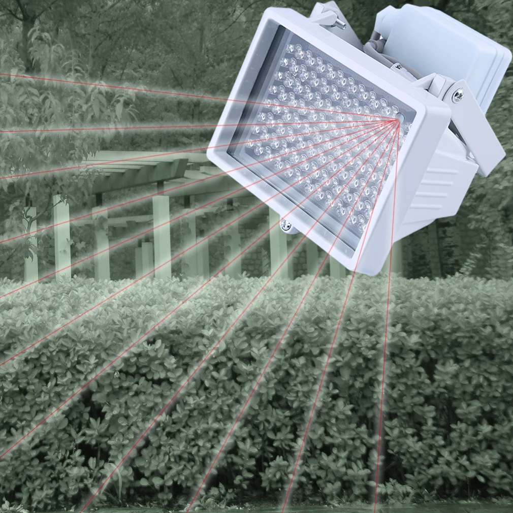 

CTV LEDS CCTV 96PCS IR LEDS CCTV Fill Light illuminator infrared lamp IP66 850nm Waterproof Night Vision for CCTV camera