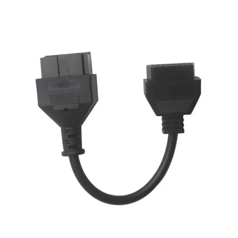 Горячая Распродажа 20Pin мужчина к OBDII 16Pin Женский Для Kia БД 1 to OBD 2 Кабель Диагностики