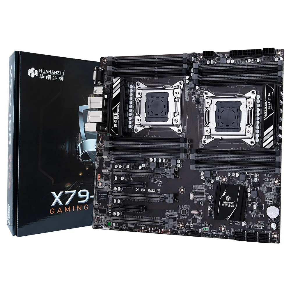 Huanan Zhi X79-16D материнская плата для отдельные части двухъядерного процессора Intel