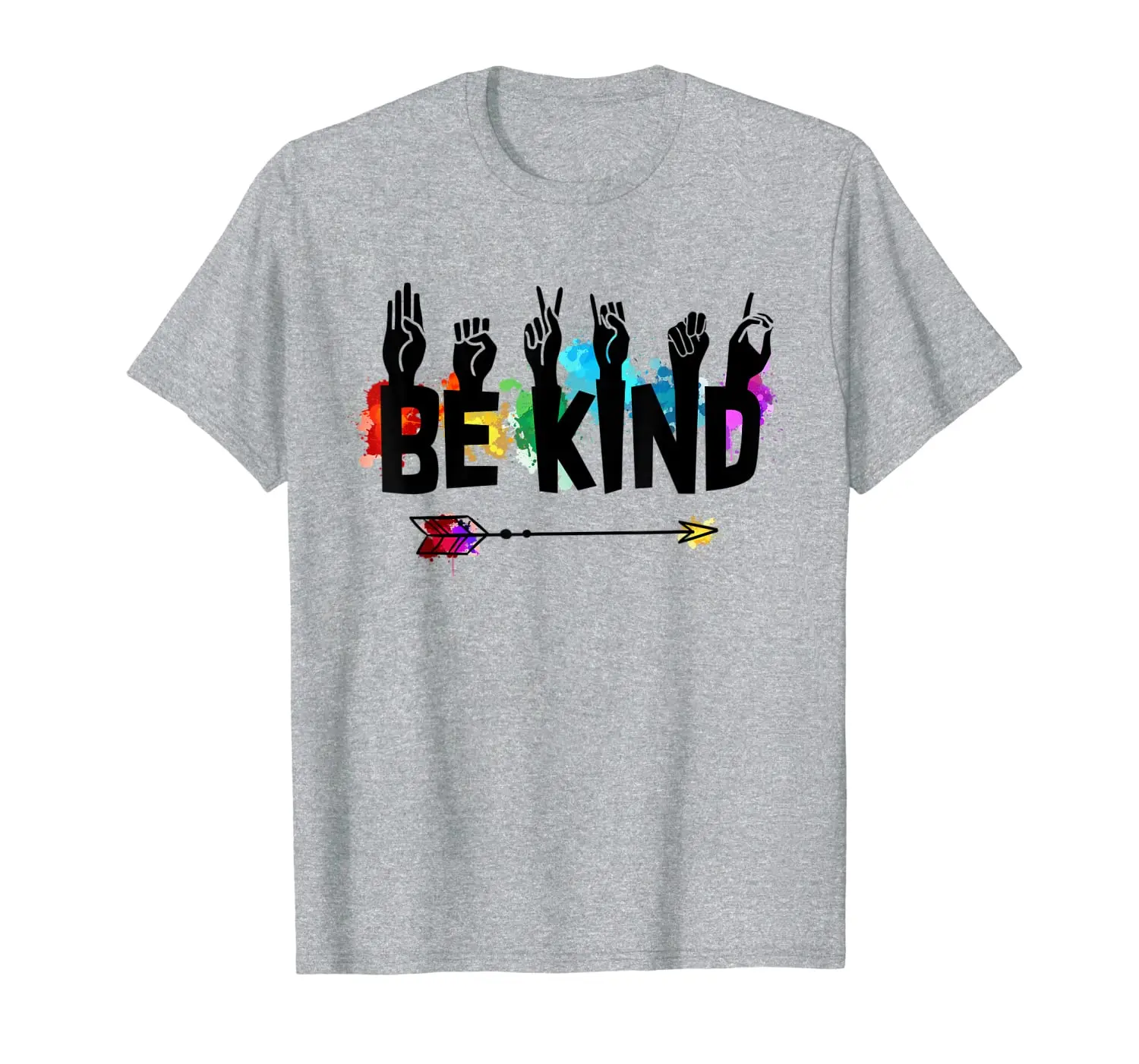 

Be Kind ASL Alphabet American Sign Language Shirt ASL Gifts