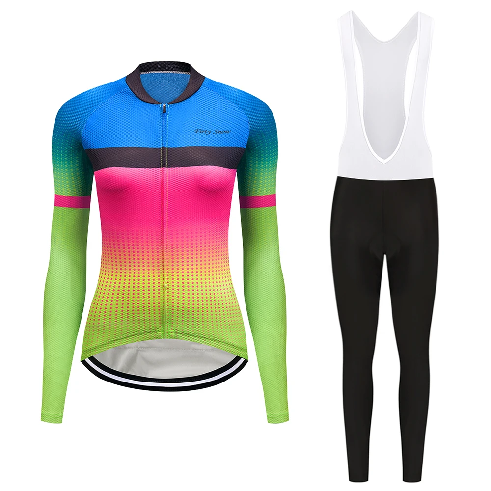 Женский трикотажный комплект для велоспорта одежды горного велосипеда женская