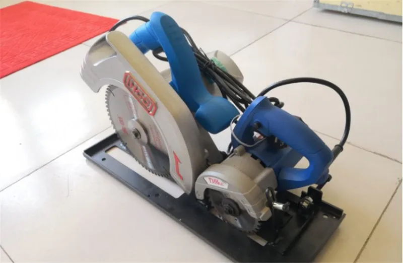 MJ09 мини 2 в 1 прецизионная настольная пила по дереву с основной пилой и точечным