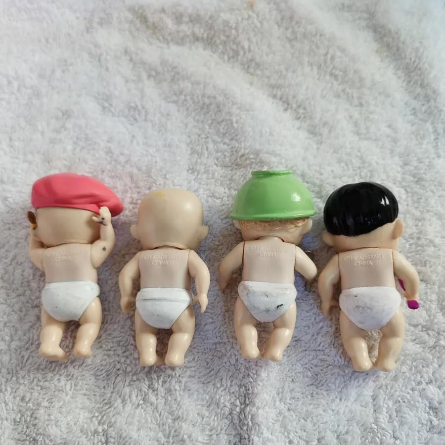 4X Headstart Baby Secrets действие обесцвечивание художника Epicure парикмахерские куклы 6 см 2 5