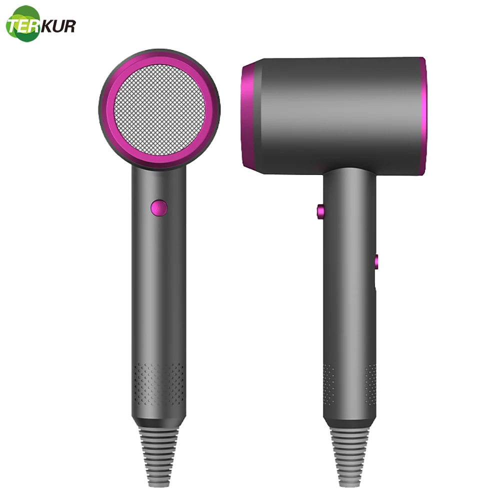 

Hair Dryer Hot and Cold Wind Powerful Blue-Ray Negative Ion Blow Constant Temperature Care Blowdryer Low Radiation