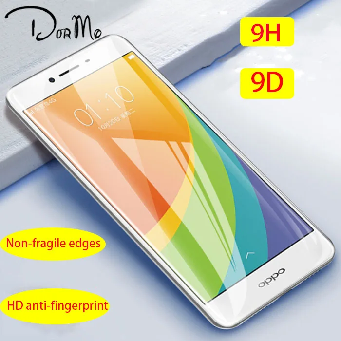 9D Защитное стекло для OPPO R7 R7S PLUS защитная пленка из закаленного стекла 9H |