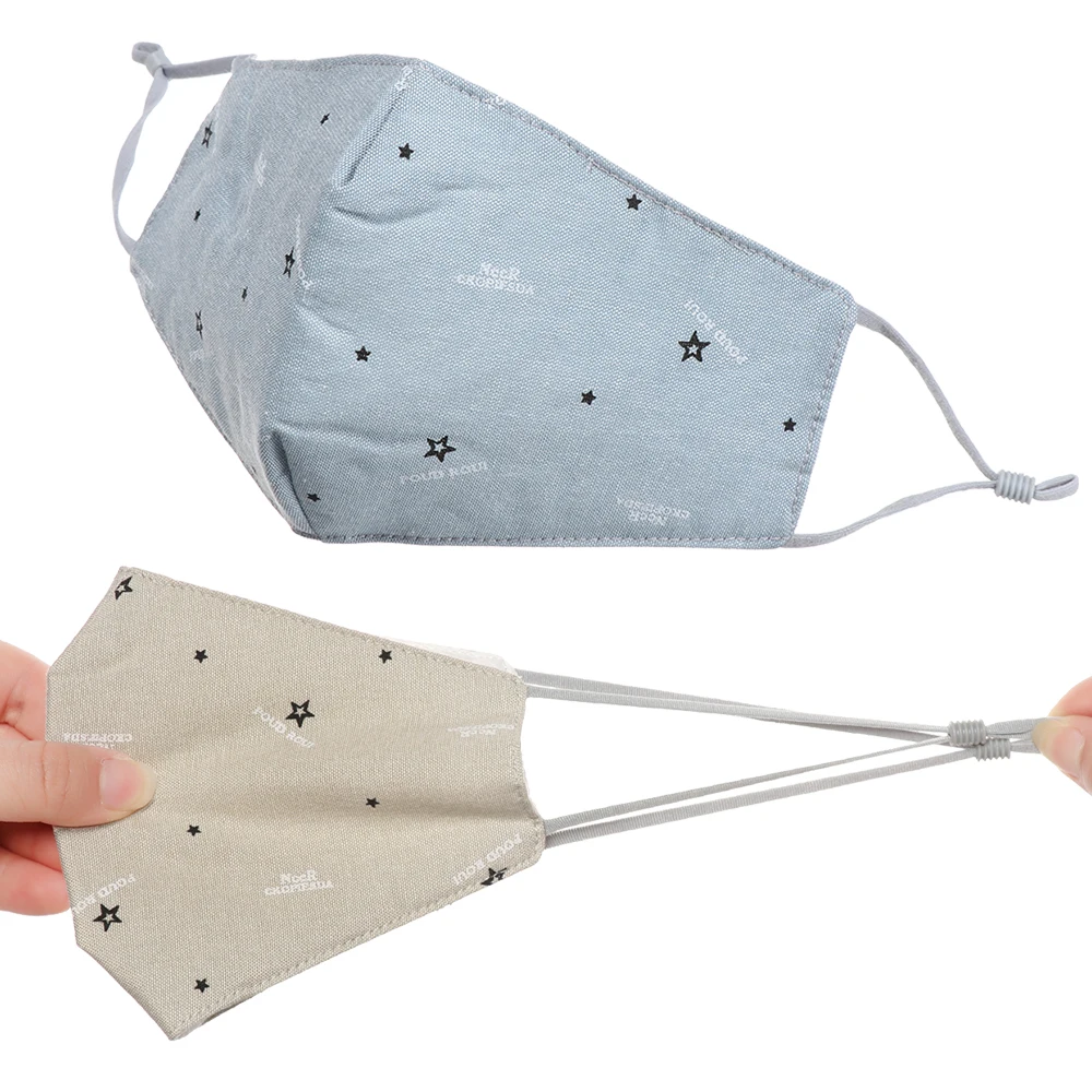 1 шт. противопылевая маска хлопковая дышащая Ветрозащитная для рта Моющиеся