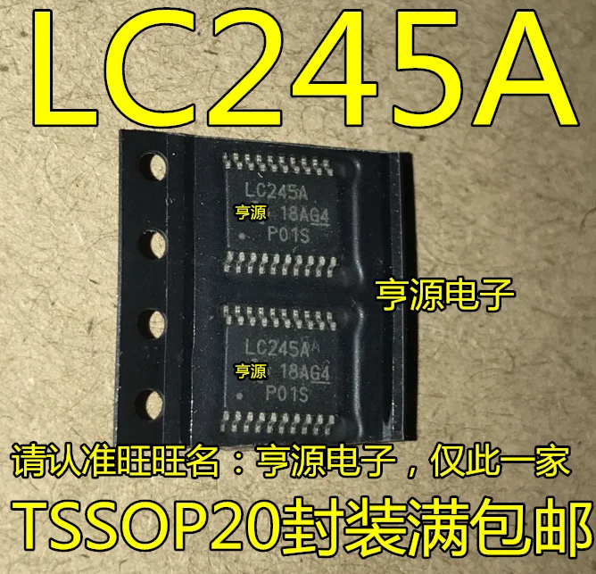 

10 PCS SN74LVC245APWR 74 lvc245 LC245A patch new original TSSOP20 encapsulation