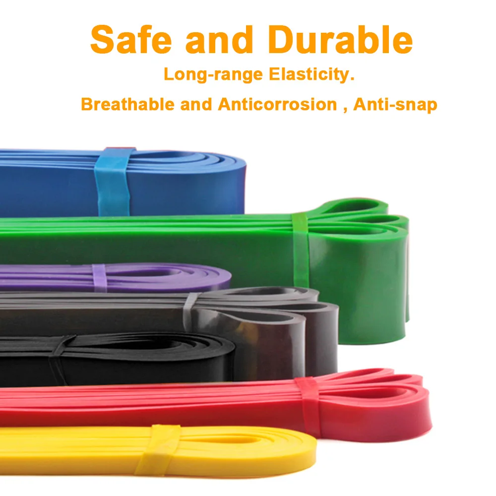 

Pull Up Assist Bands Resistance Band Exercise Elastic Workout Strength Fitness Equipment Unisex Pilates Training Expander