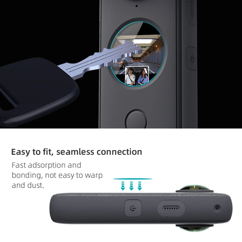 Защитная пленка для экрана Insta360 One X2 HD закаленное стекло Защита закаленная