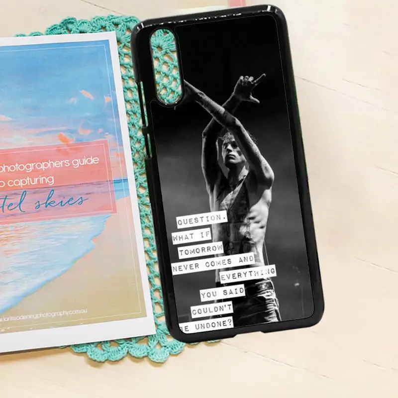 

Machine Gun kelly famous singer luxury shell Phone Case cover PC for iPhone 11 12 pro XS MAX 8 7 6 6S Plus X 5S SE 2020 XR