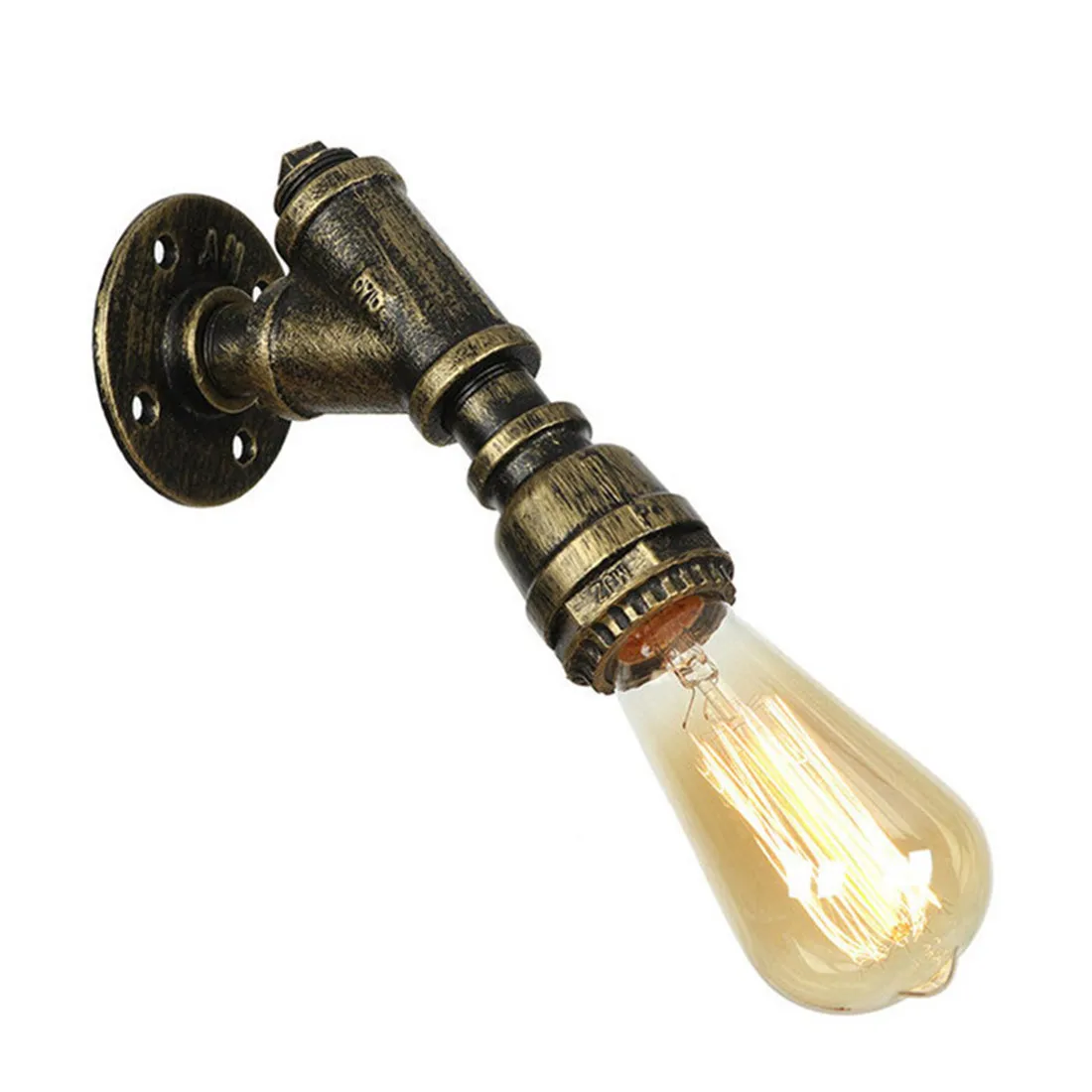 Минималистичные простые винтажные Настенные светильники в стиле лофт на