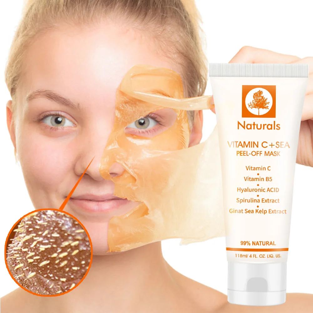 Витамин C + маска для удаления черных точек средство ухода за кожей сужение поры