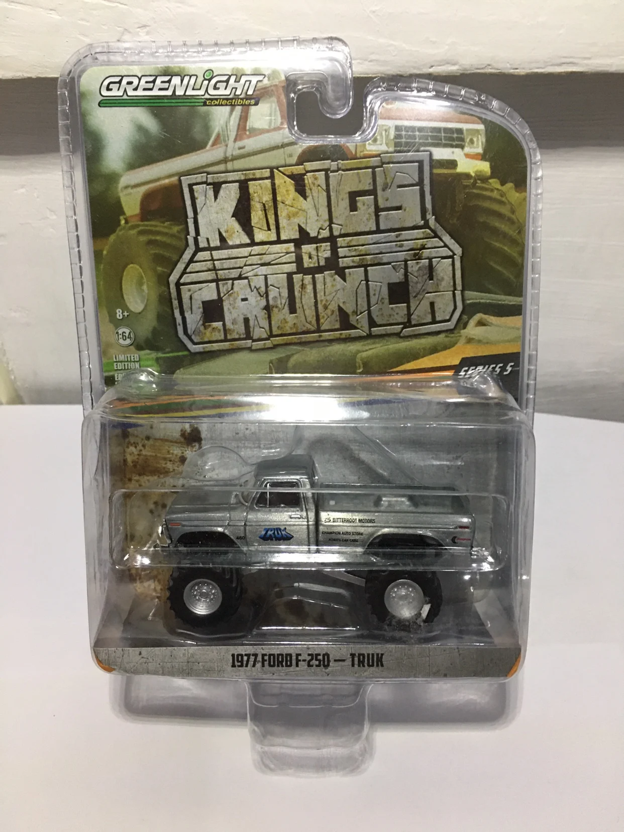 

Greenlight 1/64 1977 Ford F250 truk Специальный выпуск коллекция металлических литых моделей автомобилей, игрушек