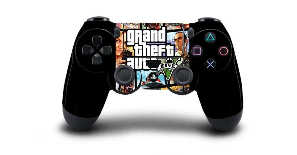 Grand Theft Auto V GTA 5 Защитная Наклейка на чехол для PS4 контроллера Playstation 4 Pro Slim Decal