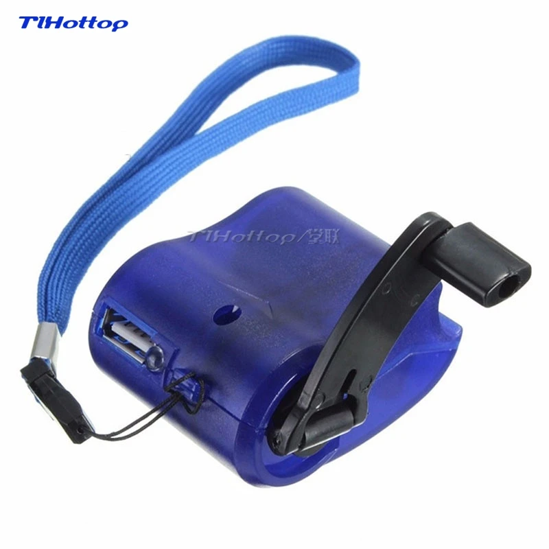 Зарядное устройство для мобильного телефона с разъемом USB ручной заряд