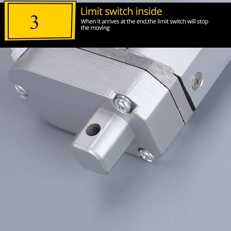 Линейный привод 24 В 600 мм с металлической шестерней | Обустройство дома