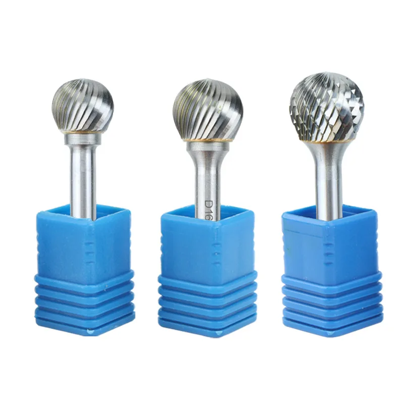 Напильник роторный твердосплавный в форме шара с хвостовиком 6 мм|Абразивные