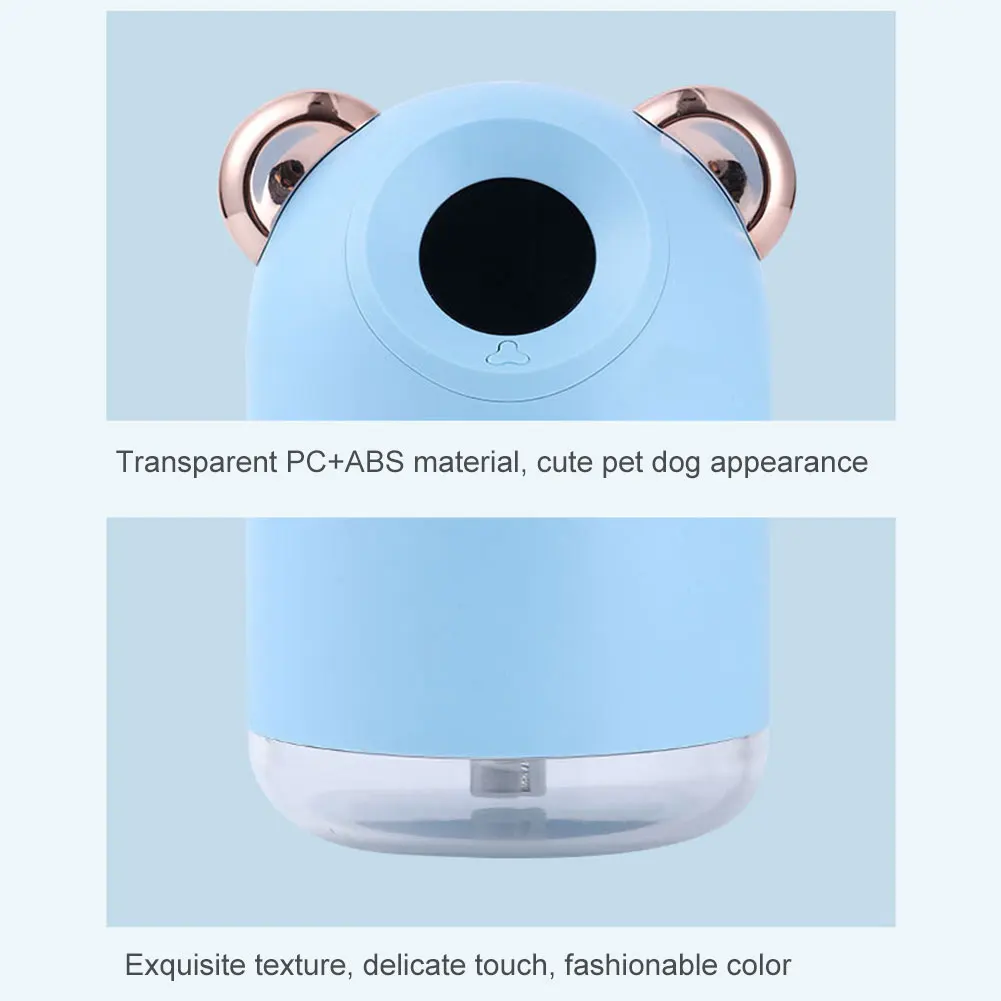

Night Light Humidifier Cute Pet Dog Display Humidifier USB Mini Rechargeable Desktop Water Meter Household Night Light