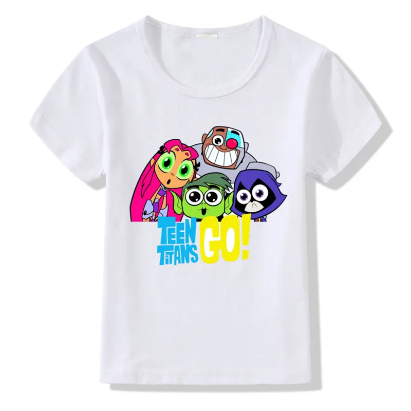 Новинка 2019 Детская футболка для косплея из аниме подростковые Титаны вороны с 3D