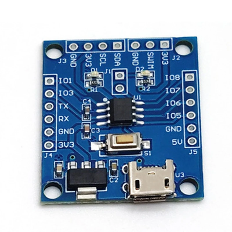 

STM8S001J3 Development Board Small System Board Single Chip Microcomputer Core Board Stm8S001 Development Board STM