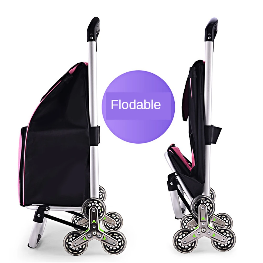 B LIFE лестниц для покупок тележка складская с Водонепроницаемый сумка rocery