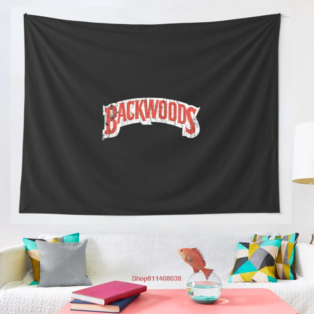 

BACKWOODS tapestry Wall Hanging Hand Hippie Moon Wolf Witchcraft Decoration Decor Tapestry Wall Blanket